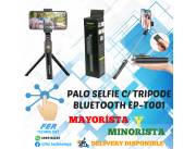 PALO SELFIE C/ TRIPODE BLUETOOTH EP-T001