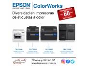Impresoras Epson ColorWorks. Adquirilas en cuotas!