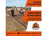 CONSTRUCCIONES EN HORMIGoN ARMADO - VIGAS - PILARES - LOSAS - ZAPATAS
