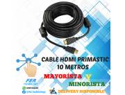 CABLE HDMI PRIMASTIC 10 MTS