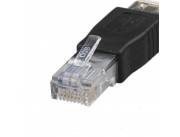Adaptador USB hembra a Ethernet RJ45 - Soportec Informatica