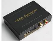 Conversor HDMI a HDMI + Audio L + R / OPTICAL - Soportec Informatica