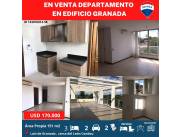 VENDO DEPARTAMENTO EN EDIFICIO GRANADA, 3 dormitorios