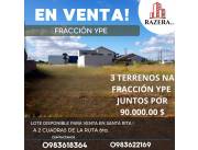 Se Vende Terrenos en la Fracción Ype