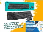 COMBO TECLADO C/ MOUSE INALAMBRICO LOGITECH MK235