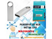 PENDRIVE DE METAL LUO 8GB