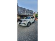 TOYOTA FORTUNER 2018 4WD SRV TOYOTOSHI 60.125 KM 2 LLAVES MOTOR 2.800 C.C. TURBO DIESEL !!