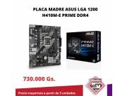 PLACA MADRE ASUS H410M-E PRIME DDR4
