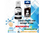 TINTA EPSON 504 NEGRO 127ML