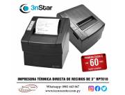 Impresora Térmica Directa 3nStar RPT010. Adquirila en cuotas!