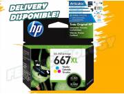 CARTUCHO DE TINTA HP 667XL COLOR