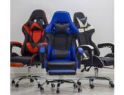 SILLA GAMER BLANCO NEGRO 110 KG (ZS031)