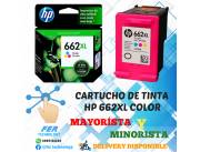 CARTUCHO DE TINTA HP 662XL COLOR