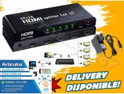 SPLITTER HDMI ACTIVO 1X4 3D C/ FUENTE