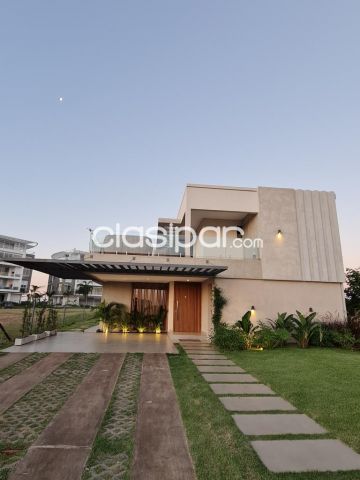 Casas - Vendo Residencia vanguardista de 2 plantas en Condominio Pueblo del Rio