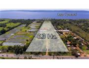 VENDO IMPONENTES 6 HAS. SOBRE RUTA AREGUA -PATIÑO CON SALIDA AL LAGO YPACARAÍ