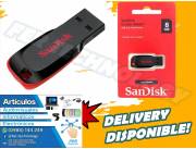 PENDRIVE SANDISK CRUZER BLADE 8GB