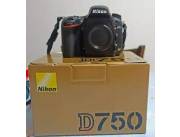Nikon D750 camera + 24-120mm Lens
