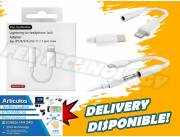 ADAPTADOR LIGHTNING A JACK AUXILIAR 3.5MM