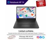 Notebook HP 14 Intel Celeron. Adquirila en cuotas!