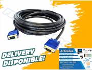 CABLE VGA GRUESO 10 MTS