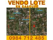 Vendo terreno en Caacupe Barrio San Miguel