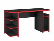 MESA GAMER NT2065 NOTAVEL NEGRO | ROJO