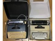Vendo variedad de máquinas de escribir en funcionamiento y otras para decoración reparar