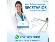 Impresión de Recetarios Médicos