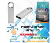 PENDRIVE DE METAL LUO 16GB