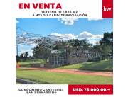 EN VENTA HERMOSO TERRENO SAN BERNARDINO URBANIZACION CANTEGRILL.