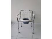 SILLA HIGIENICA PLEGABLE / SILLA HIGIENICA / SILLA SANITARIA / INODORO PORTATIL SILLA BAÑO