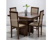 juego comedor manuela 4 sillas max (5839)