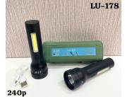 LUO LU-178: La linterna recargable que todos necesitan. Pide la tuya ahora y no te quedes