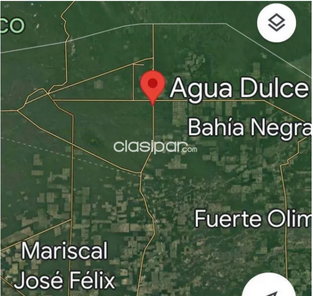 AGUA DULCE ALTO PARAGUAY CHACO 7.800 HAS A DESARROLLAR