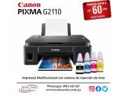 Impresora Multifuncional Canon PIXMA G2110. Adquirila en cuotas!