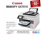 Impresora Multifuncional Canon MAXIFY GX7010. Adquirila en cuotas!