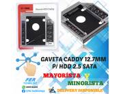 ADAPTADOR CADDY 12.7MM P HDD 2.5 SATA