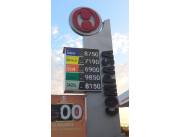 Display de precios para Estación de Servicio