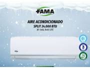 AIRE SPLIT FAMA DE 24000 BTU !! NUEVOS EN CAJA CON GARANTIA !! DELIVERY SIN COSTO !!