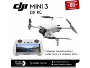 Drone DJI Mini 3 RC. Adquirilo en cuotas!