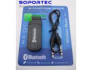 Adaptador Bluethooth a USB con cable auxiliar