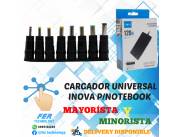 CARGADOR UNIVERSAL P/ NOTEBOOK INOVA BLG-CAR0008