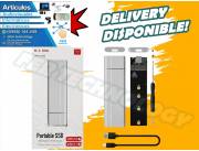 GAVETA P/ M.2 NVME SHL-R320 USB TIPO C