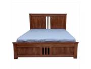 CAMA IMPERIAL DE MADERA MACIZA 160 X 200 !! NUEVOS CON GARANTIA !! DELIVERY SIN COSTO !