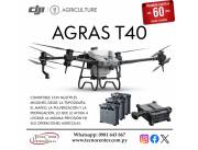 Drone DJI Agras T40 Agrícola. Adquirilo en cuotas!