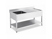 MESA DE TRABAJO CON BACHA INOX TOKYO INDUSTRIAL BV-76A1 !! NUEVOS CON GARANTIA !!