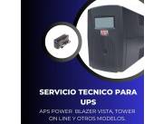 SERVICIO TECNICO PARA UPS APS POWER 1KVA INNOVA TOWER ON LINE