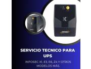 SERVICIO TECNICO PARA UPS 220V 3000VA 2700W INFOSEC E4 LCD PRO T ON LINE DOBLE CONVERSION