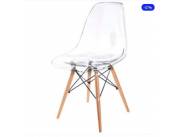 SILLA EAMES FIJA ACRILICO (365)